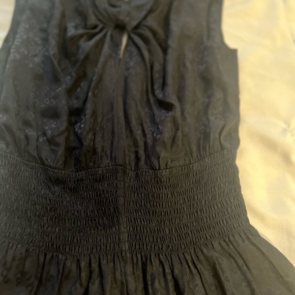 Rebecca Taylor jumpsuit black hearts silk NWT small - Picture 13 of 16